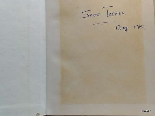 Uit ons Aarde - John van der Berg - Hardcover 1967