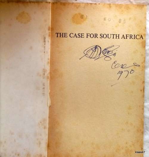 The Case for South Africa - Dawid de Villiers - Paperback