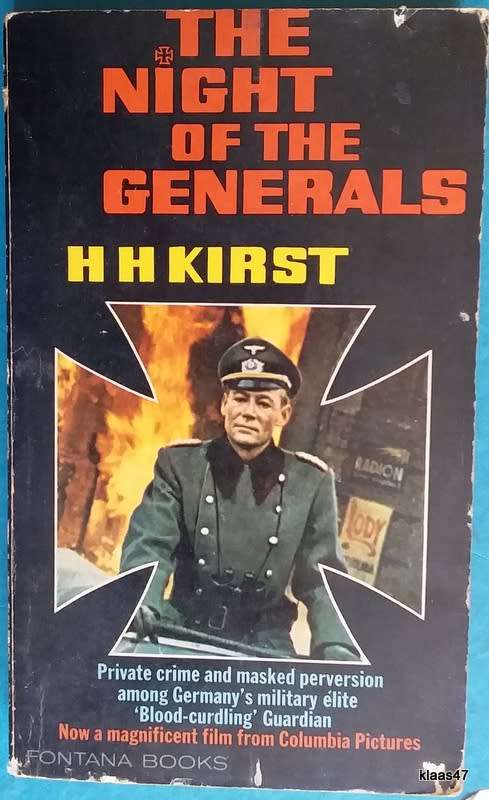 The Night of the Generals - H H Kirst - Paperback