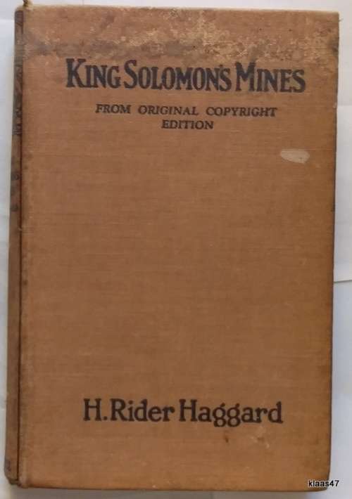 King Solomon`s Mines - H Rider Haggard - Hardcover