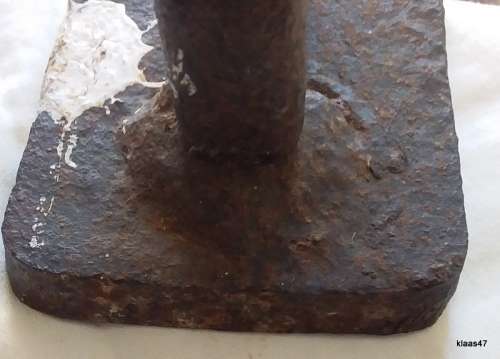 Vintage Cast Iron - Sad Iron - (Heavy-Used as door stop)