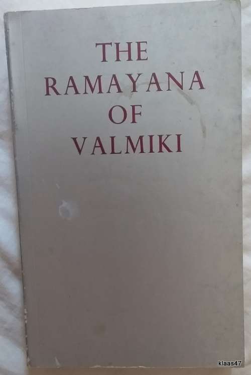 The Ramayana of Valmiki - Translated: Hari Prasad Shastri - Vol II - Paperback 1957