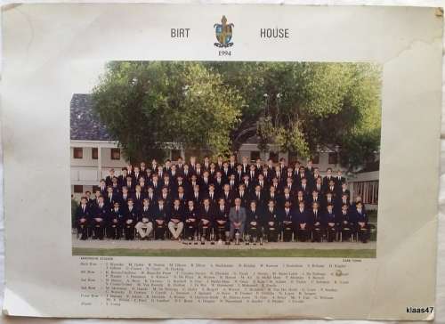 Unframed Colour Photo Bishops Diocesan College Birt House 1994