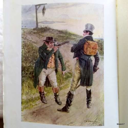 The Broad Highway - Jeffery Farnol (Illustrated C E Brock) Hardcover 1912