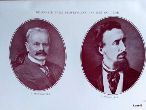 Gedenkboek van het Victoria-Kollege-  Unie van Oudsturdenten -Redakie: N J Brummer, J J Smith - 1918