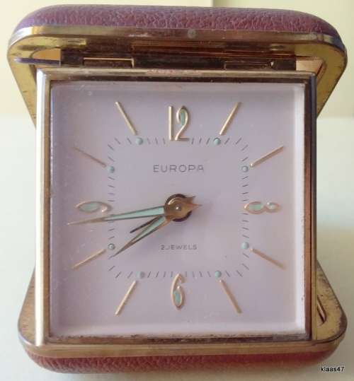 Vintage Travel Alarm Clock (Clock working but not Alarm)