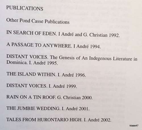 In Search of Eden (Essays on Dominican History) - Irving W Andre and Gabriel J Christian - Hardcover