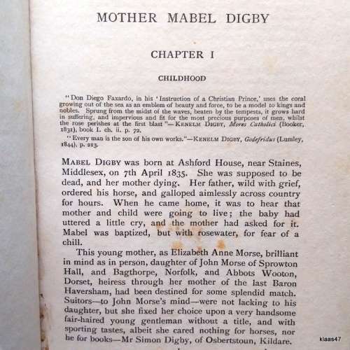 Mother Mabel Digby 1835-1911 - A Pollen - Hardcover