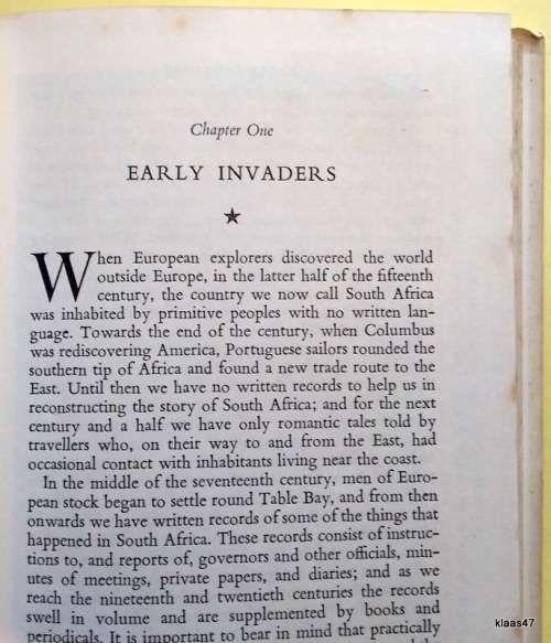 The Story of South Africa - Leo Marquard - Hardcover 1955