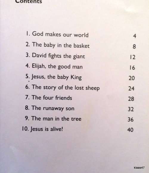 Bible Stories (Selected for 3-4 year olds) - Hardcover