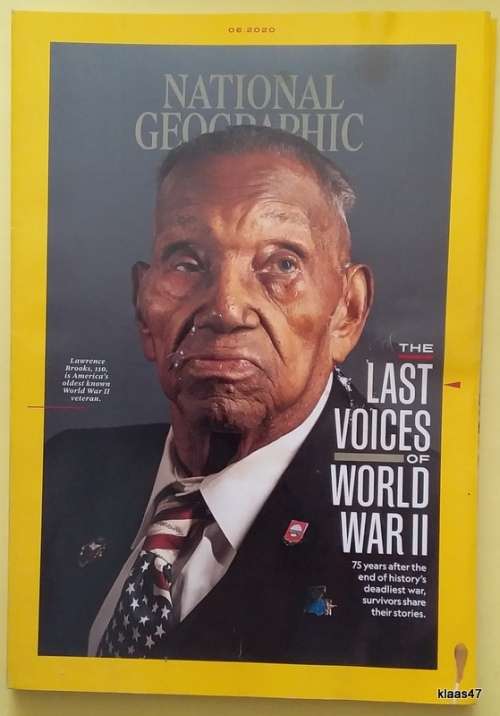 National Geographic Magazine - The Last Voices of World War II - 06-2020