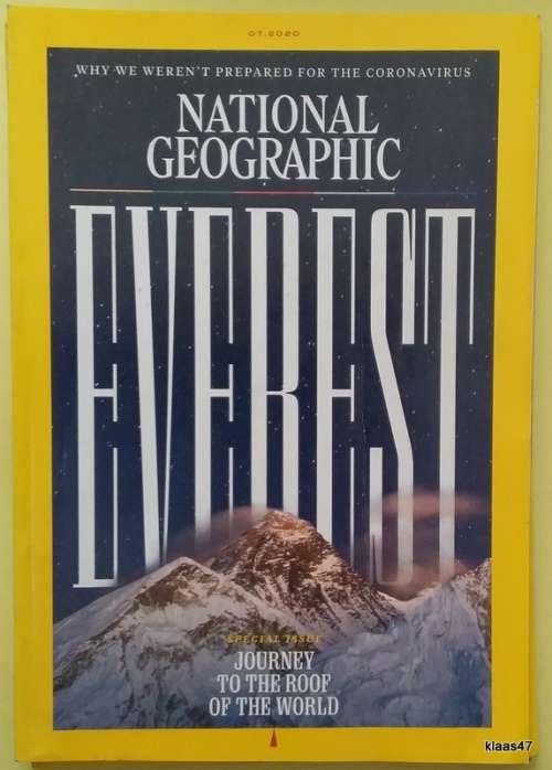 National Geographic Magazine - Everest (Journey to the Roof of the World) - 07-2020