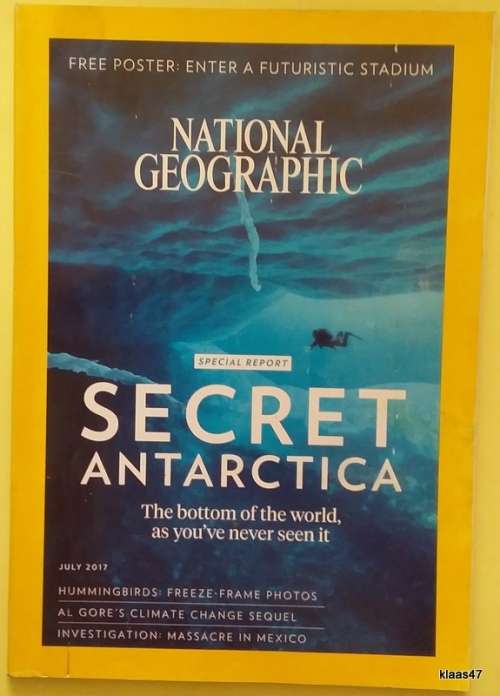 National Geographic Magazine - Secret Antartica - July 2017