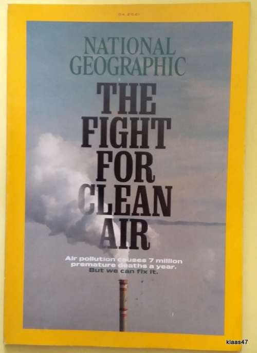 National Geographic Magazine - The Fight for Clean Air - 04-2021