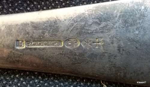 Vintage Rodgers EP Serving Spoon