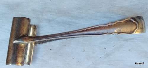 Vintage Silver Plated Asparagus Tongs (Sheffield Plate)