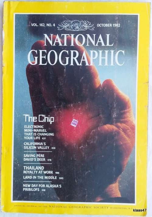 National Geographic Magazine - The Chip - Vol 162 No.4 Oct 1982