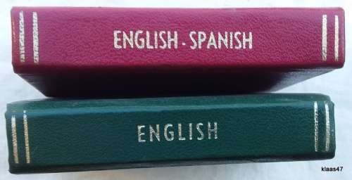 Dictionaries - `Midget` Series - English and English/Spanish