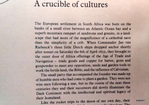 South African Mosaic - T C Robertson - Hardcover 1978