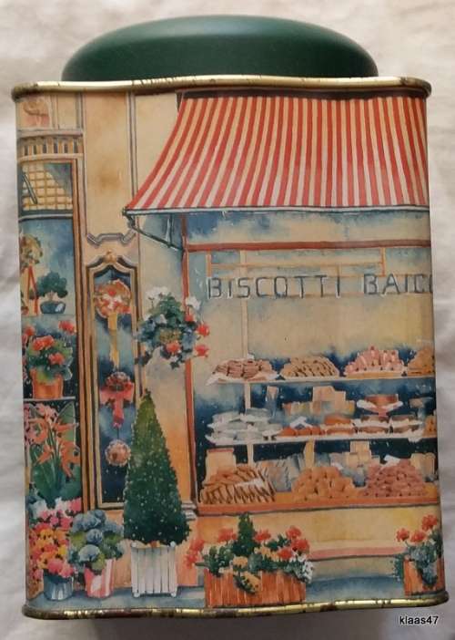 Cafe - 1994 (Richard Henson at Michael Woodward) - Empty tin