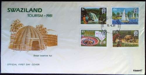 Swaziland - 1981 - Tourism - FDC