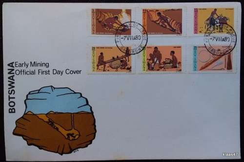Botswana - 1980 - Early Mining - FDC