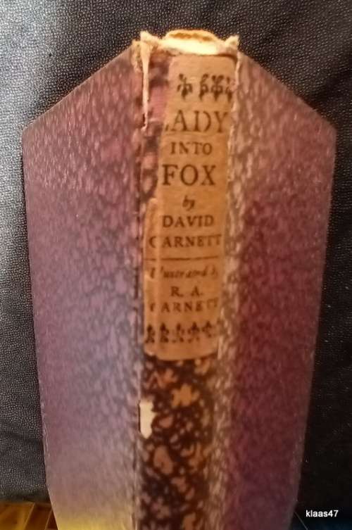 Lady into Fox - David Garnett - Hardcover - 1925 Eighth Imp (Chatto and Windus)