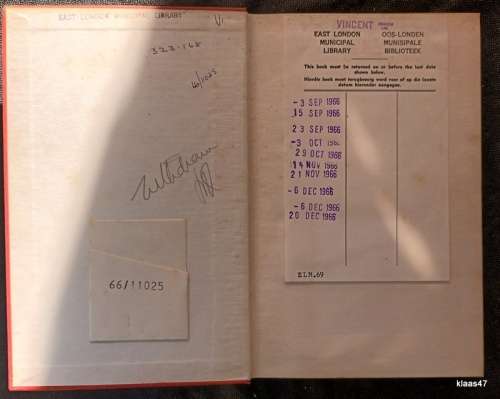 White Man, Think Again! - A. Jacob - Hardcover (ex Library)