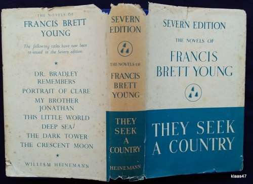 They Seek A Country - Francis Brett Young - Hardcover