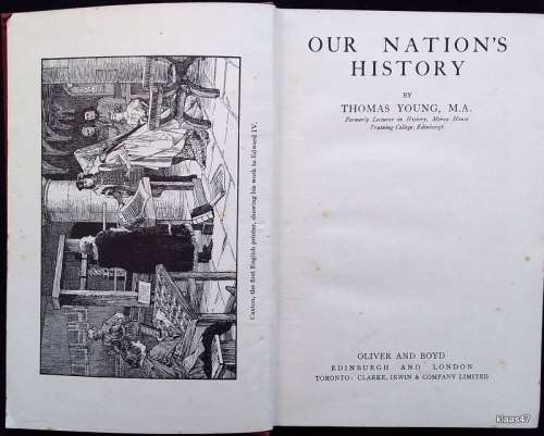Our Nation`s History - Thomas Young - Hardcover - Reprint 1947