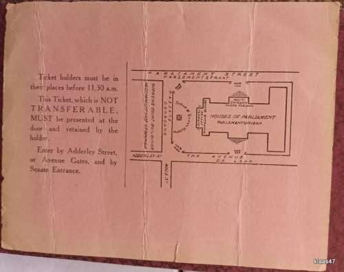 Opening of Parliament - 19th January 1923 - Third Session , Fourth Parliament, Union of South Africa