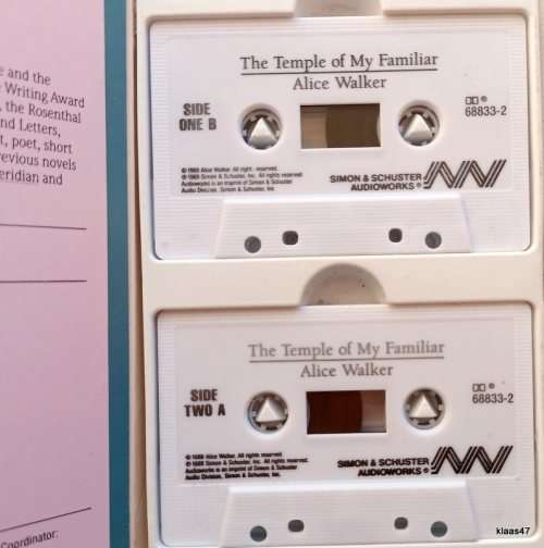 Readings form: The Temple of My familiar - Alice Walker (2 Casettes)