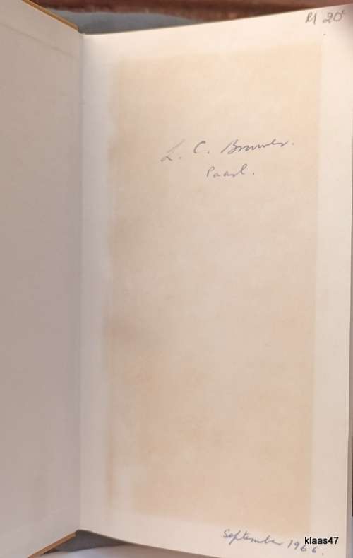 Die Aamborstige Klok - Ernst van Heerden - Hardeband 1966
