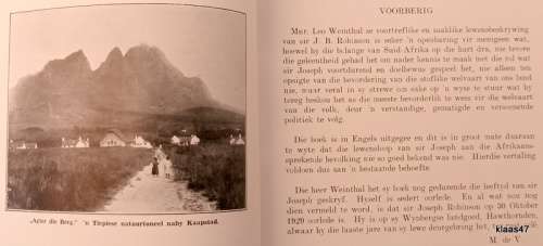 Die Lewensgeskiedenis van Sir Joseph B Robinson, Bart. - Leo Weinthal - Hardeband 1932