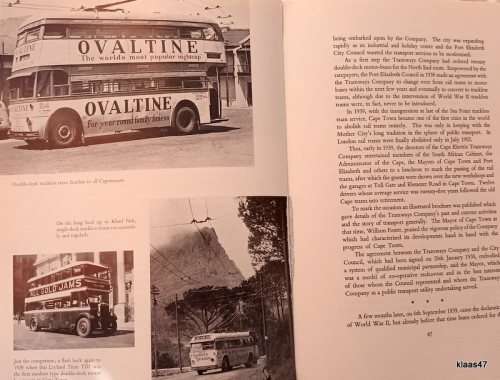 Cape Trams (From Horse to Diesel) - Fraser Gill and Associates c1961