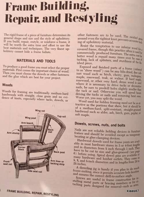 A Sunset Book - Furniture Upholstery and Repair - James B Johnstone - Paperback