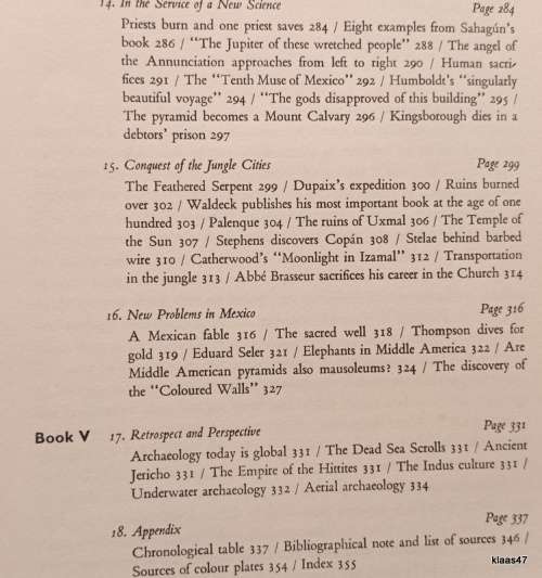 A Picture History of Archaeology - C W Ceram - Hardcover 1958