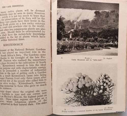 The Cape Peninsula - Ed: J A Mabbutt - Paperback 1952