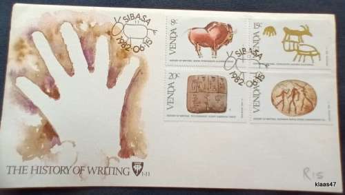 Venda - 1982 - History of Writing - FDC