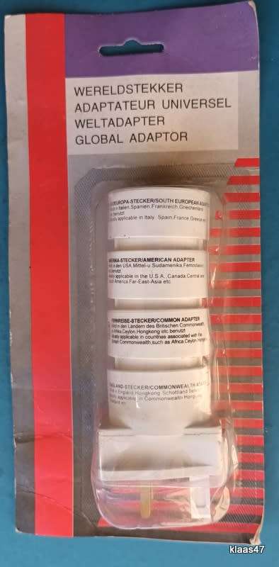 5 electrical  and test equipment plugs for Global Adaptors