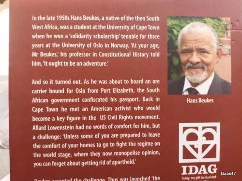 Long Road to Liberation - Hans Beukes - Paperback (An Exile Namibian Activist`s Perspective) Signed