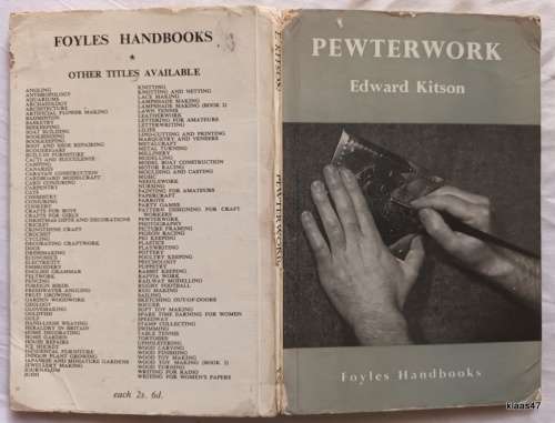 Pewterwork - Edward Kitson - Hardcover (Small book)