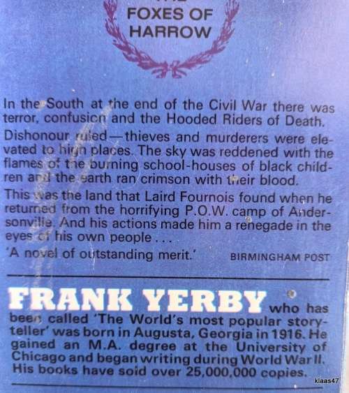 The Vixens - Frank Yerby - Paperback