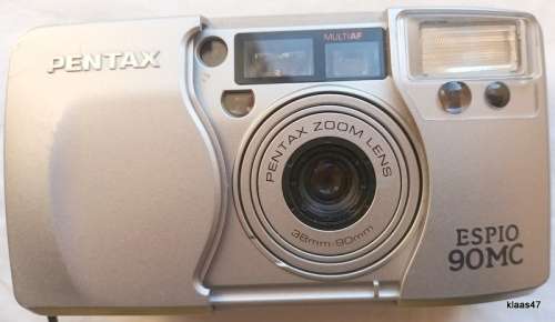 Pentax - Espio 90MC -  Silver - Film Camera  **For Display or Prop**