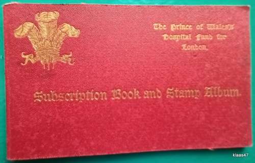 Prince of Wales Hospital Fund - Booklet and Charity Stamps - 1902-08 (8 stamps)