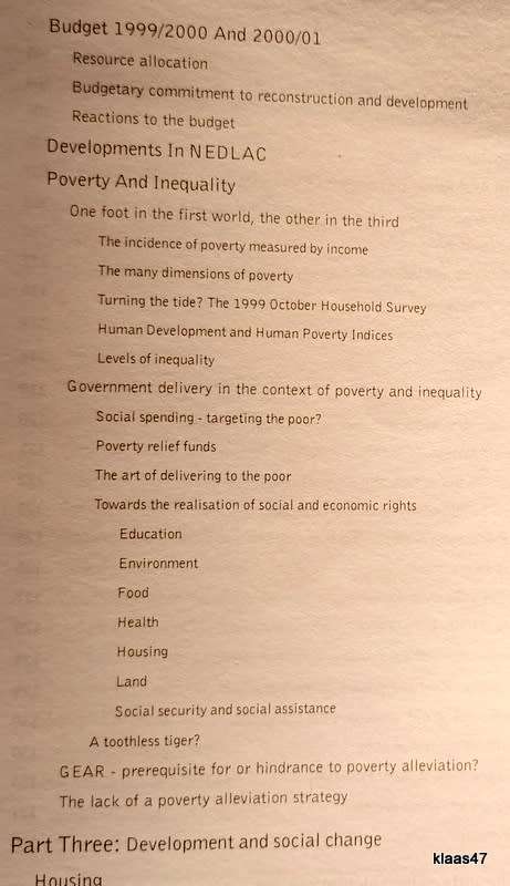 Development Update - The Voluntary Sector and Development in South Africa 1999/2000 Vol.3 No.3