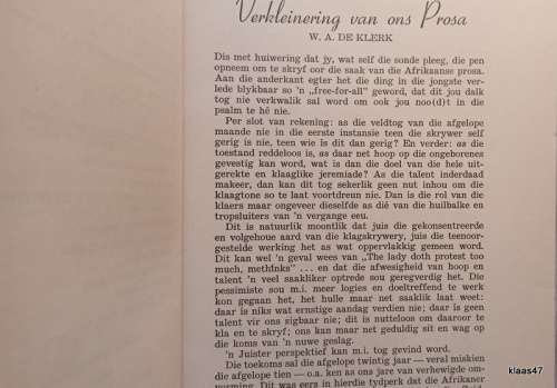 Tydskrif vir Letterkunde - Jaargang 2 Nommer 4 - Johannesburg 1952 (Redakteur: CM van den Heever)