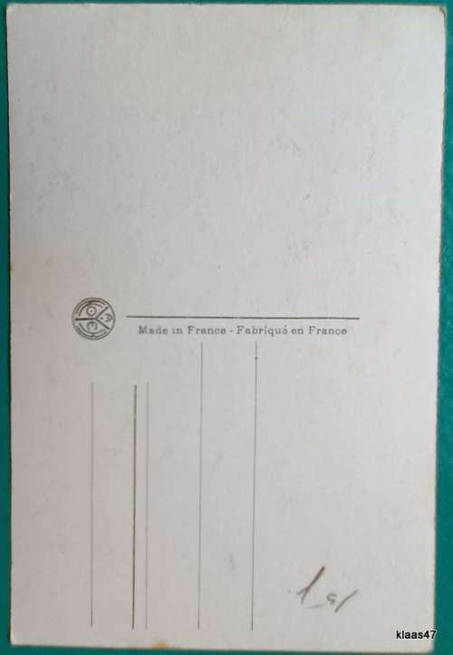 Vintage Post Card 148 - Musee du Luxembourg - Delasalle Femme Endormie