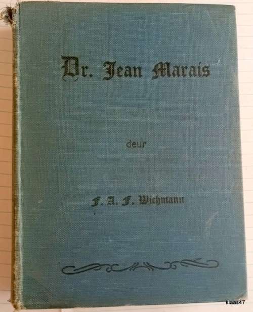 Dr Jean Marais - F A F Wichmann - Hardeband 1948
