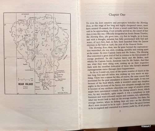 Bear Island - Alistair MacLean - Hardcover - First Edition 1971
